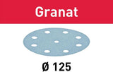 Festool accessoires schuurschijf granat | stf d125 8 | p320 | gr 10 - 497150 - afbeelding 1