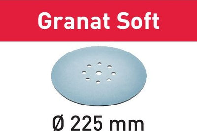 Festool accessoires schuurschijf stf d225 p80 gr s 25 granat soft - 204221