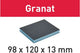 Festool accessoires schuurspons granat | 98x120x13 | 220 gr 6 - 201114