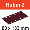 Festool accessoires schuurstroken rubin 2 | stf 80x133 | p80 | ru2 50 - 499048