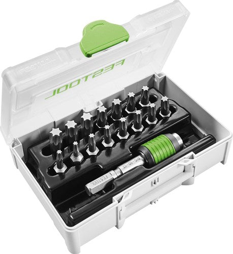Festool accessoires sys3 xxs ce-tx bhs 60 bit-assortiment - 205823