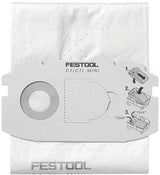Festool accessoires zelfclean filterzak sc fis-ctl midi (5x) | 498411 - afbeelding 2
