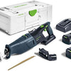 Festool accu-reciprozaag rsc 18 5,0 eb-plus (2x 5.0ah accu) - 576948