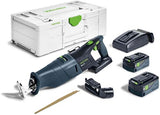 Festool accu-reciprozaag rsc 18 5,0 eb-plus (2x 5.0ah accu) - 576948 - afbeelding 1