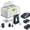 Festool accu-schroefboormachine | cxs 18 c 3,0-set (2x 3.0ah accu + lader) - 576884