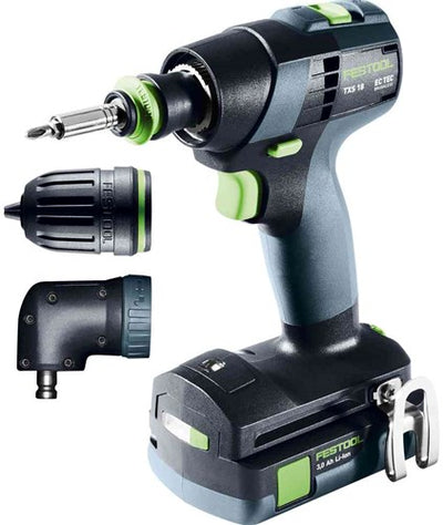Festool accu-schroefboormachine txs 18 c 3,0-set - 576896