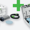 Festool ets 125 req gr sys p excenterschuurmachine | met gevulde granat schuurpapier systainer 3 - 578202