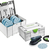 Festool ets ec 150 3 eq-sys gr excenterschuurmachine + sys-stf d150 gr-set in systainer - 578265
