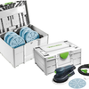 Festool ets ec 150 5 eq-sys gr excenterschuurmachine sys-stf d150 gr-set in systainer - 578272