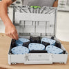 Festool accessoires festool sys-stf d125 gr-set schuurmateriaal-systainer³ - 578193