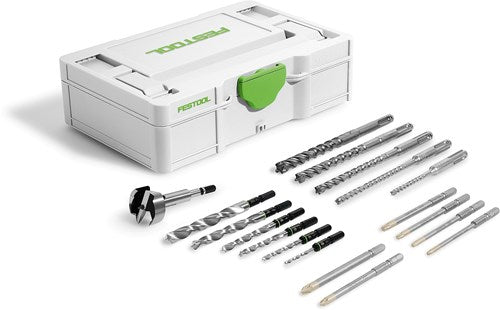 Festool accessoires festool sys3 s 76-bb-set bit- en boorset - 578119