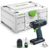 Festool accu schroefboormachine t18+3-basic