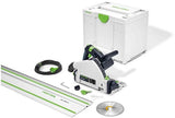 Festool ts 55 febq-plus-fs | invalcirkelzaagmachine | met geleiderail | in koffer - 577010 - afbeelding 1