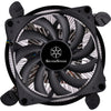 Silverstone nt08-115xp cpu-koeler (zwart, nitrogon series)