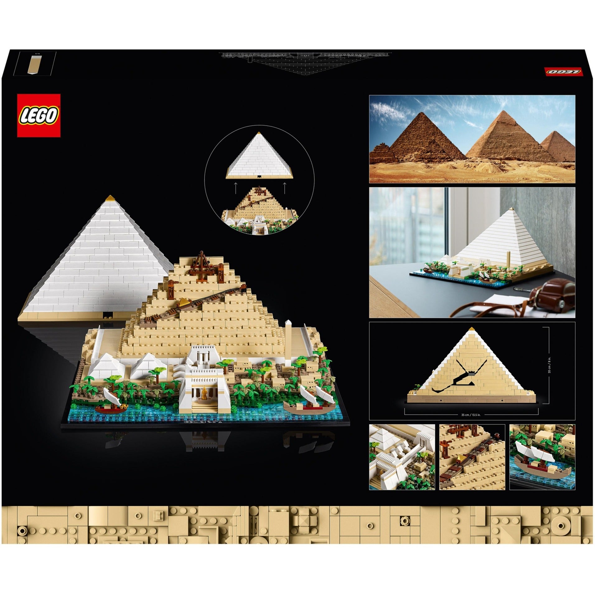 Lego architecture 21058 grote piramide van gizeh