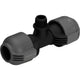 Gardena t-stuk 25 mm x 1 2 buitendraad verbinding (zwart grijs, 2786-20)