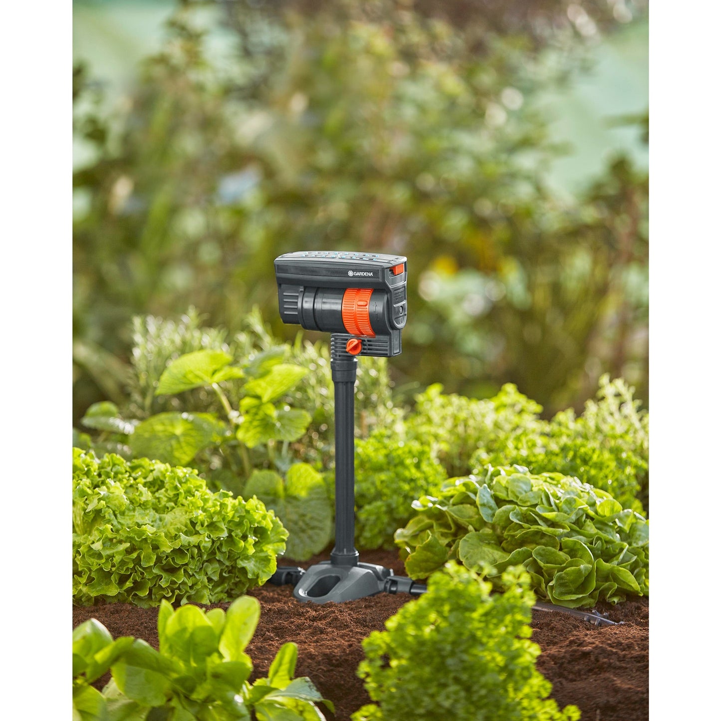 Gardena micro-drip-system zwenksproeier os 90 sproeier (donkergrijs oranje)