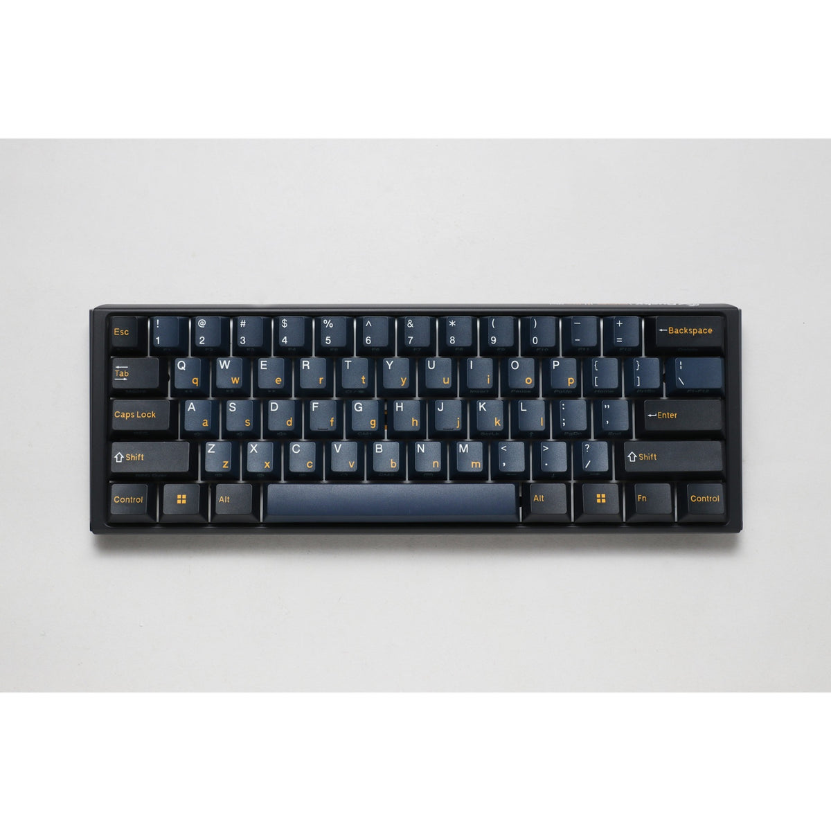 Ducky one 3 pro mini rgb mechanisch gaming toetsenbord (zwart, us lay-out (qwerty), cherry mx2a brown, 60%, rgb led, double-shot pbt, quack mechanics, hot swap)
