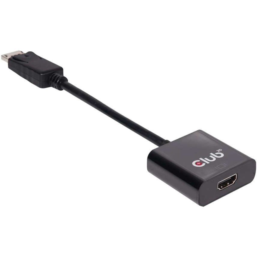 Club 3d displayport 1.2 naar hdmi 2.0 uhd actieve adapter (zwart)