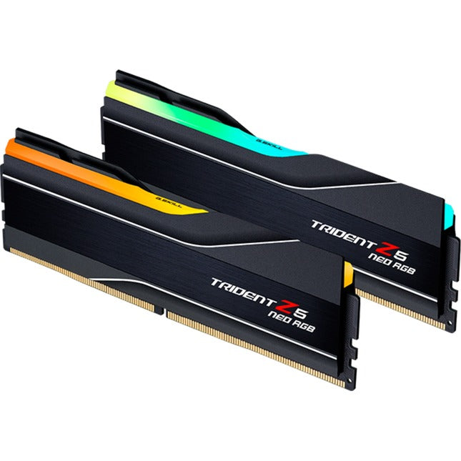 G.skill trident z neo rgb 32 gb ddr5-6000 (2x 16 gb) werkgeheugen (zwart, f5-6000j3636f16gx2-tz5nr, expo)