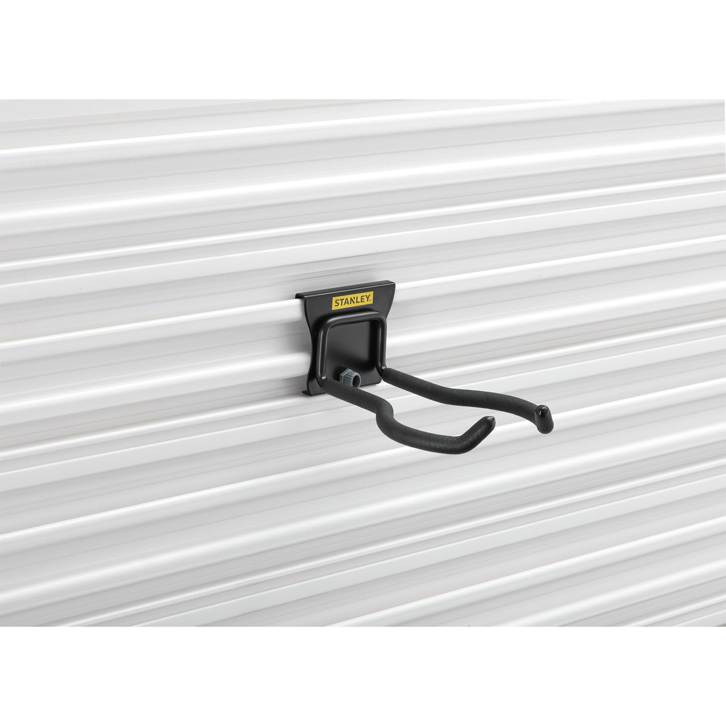 Stanley track wall - haak voor tuingereedschap houder (zwart)