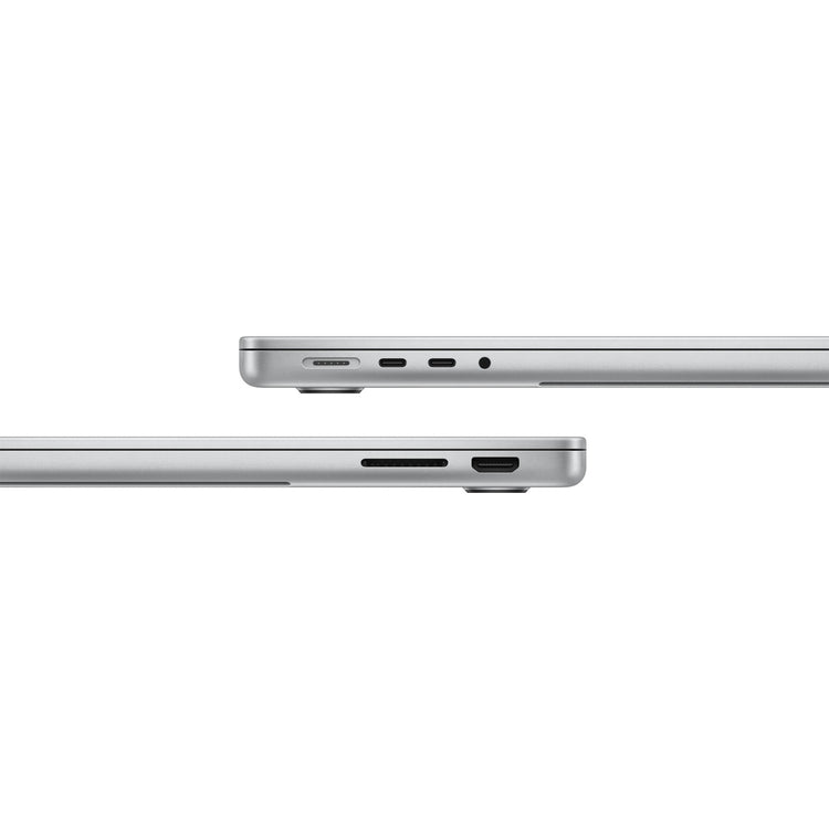 Apple macbook pro 2023 14 (mr7j3n a) refurbished laptop (zilver | m3 8 core | 10‑core gpu | 8 gb | 512 gb ssd)