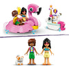 Lego friends 42658 zwembadfeestje met flamingo en eenhoorn