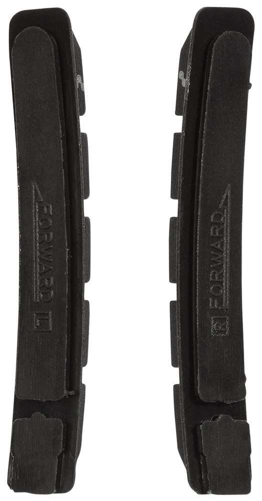 Acid v-brake replacement pads for two-piece brake shoe