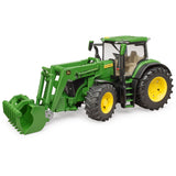 Bruder john deere 7r 350 met frontlader modelvoertuig (03151) - afbeelding 2