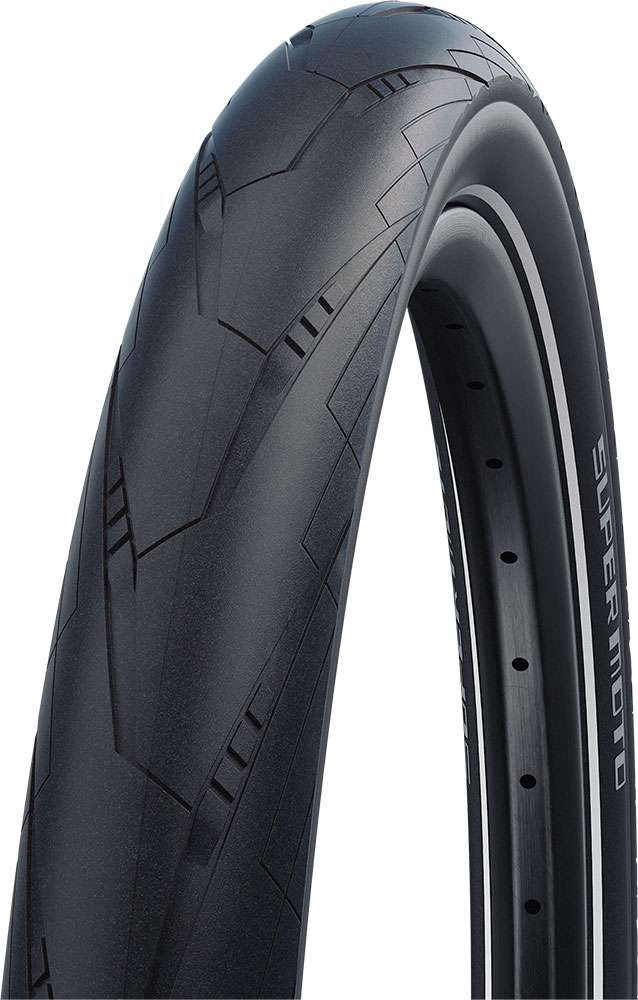 buitenband Super Moto 28 x 2.40 (62-622) rubber zwart