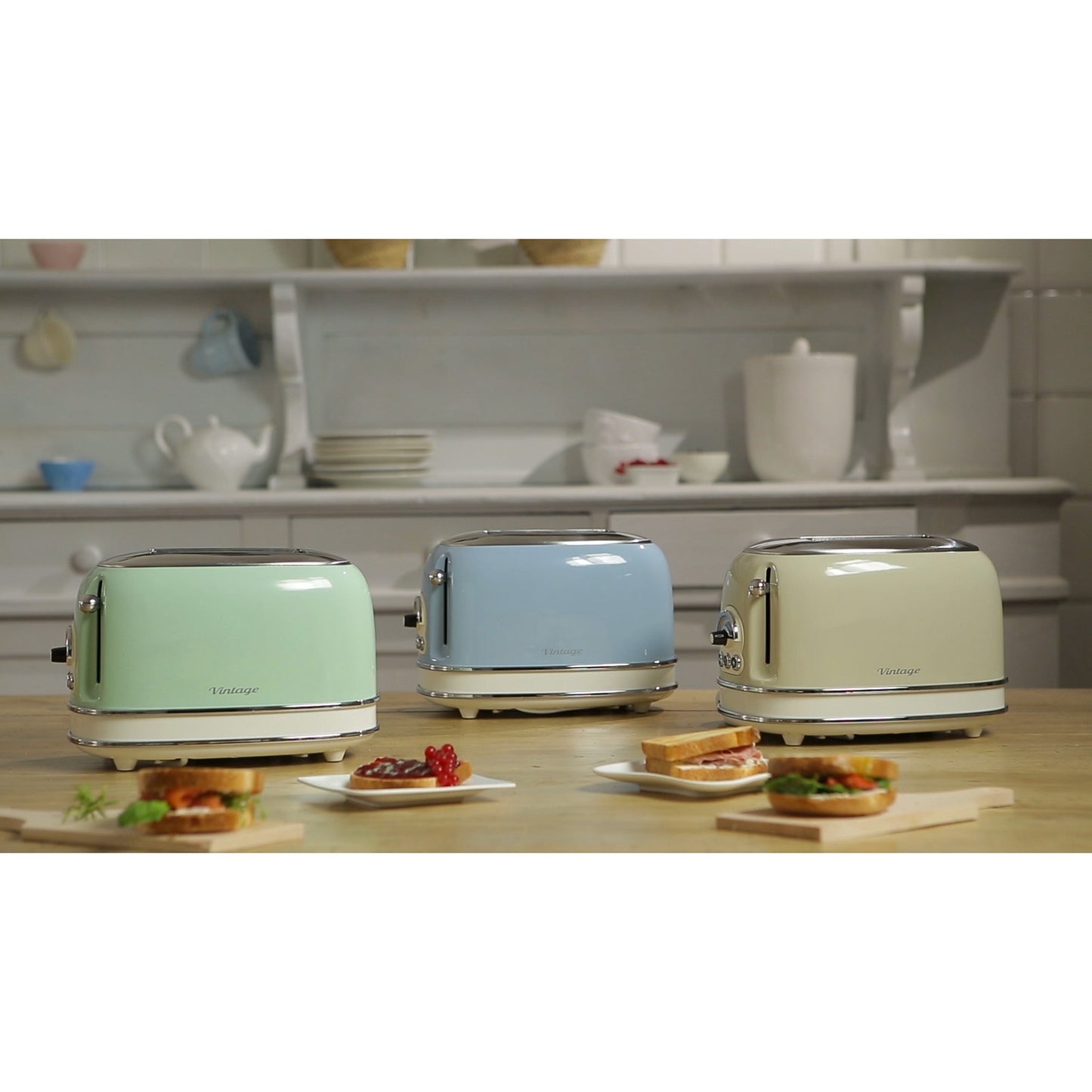 Ariete vintage broodrooster 0155 14 (lichtgroen)