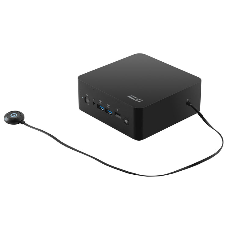 Msi cubi nuc ai+ 2mg-007eu pc-systeem (zwart | core ultra 7 258v | arc graphics 140v | 32 gb | 1 tb ssd)