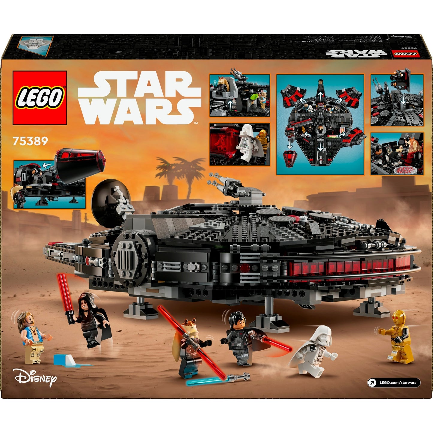 Lego star wars dark falcon - 75389