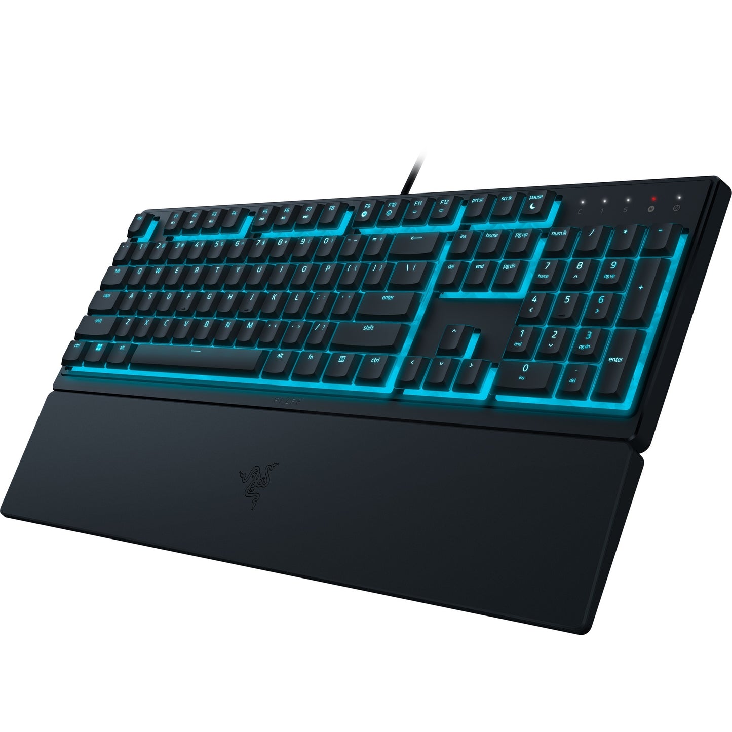 Razer ornata v3 x low profile rgb gaming toetsenbord (zwart, us lay-out (qwerty), membraan, 100%)