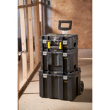 Stanley fatmax pro-stack 3 in 1 moduleerbare opbergkoffers gereedschapsbox (zwart geel) - afbeelding 4