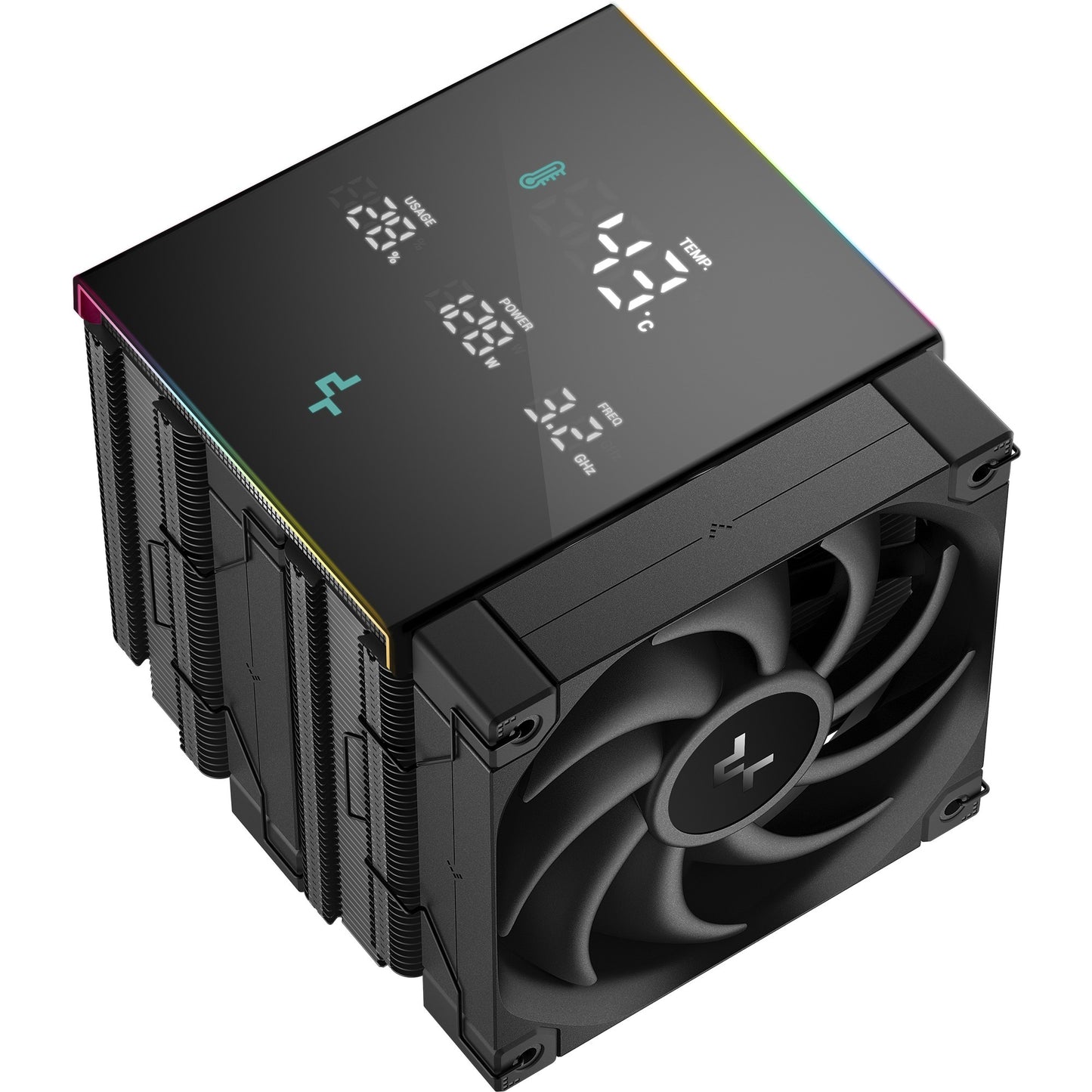 Deepcool ak620 digital pro rgb cpu-koeler (zwart)