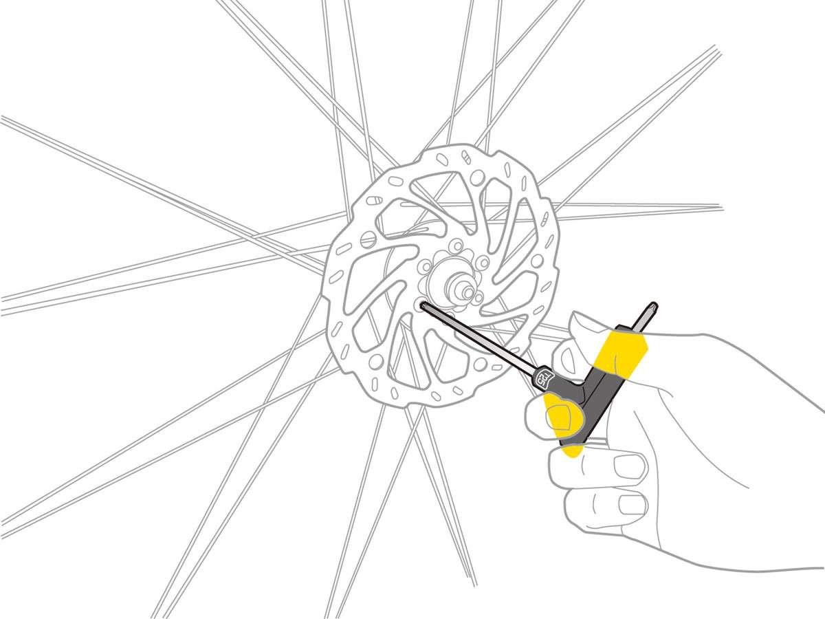 Topeak Torx sleutel T25 DuoTorx