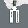 Wera bits-handhouder 813 r met rapidaptor bithouder schroevendraaier (zwart groen, 90mm)
