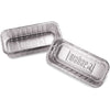 Weber aluminium lekbakjes druipschaal (zilver, 10 stuks)