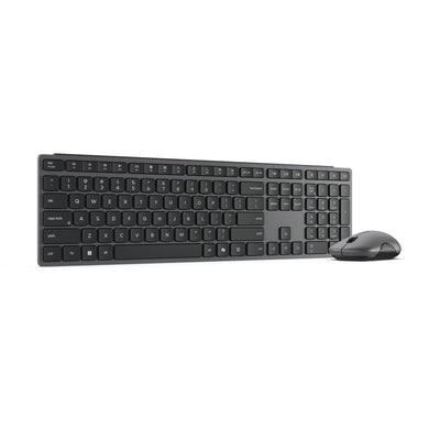 Lenovo 700 modern multi-device wireless combo desktopset (grijs, us lay-out (qwerty), 100%, 4000 dpi, 2.4 ghz, bt 5.3, usb-a)