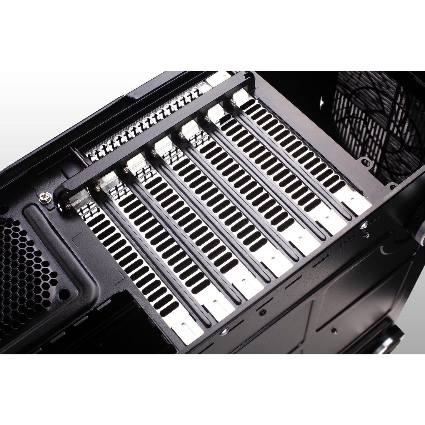 Silverstone grandia gd07b htpc behuizing (zwart | 2x usb-a)