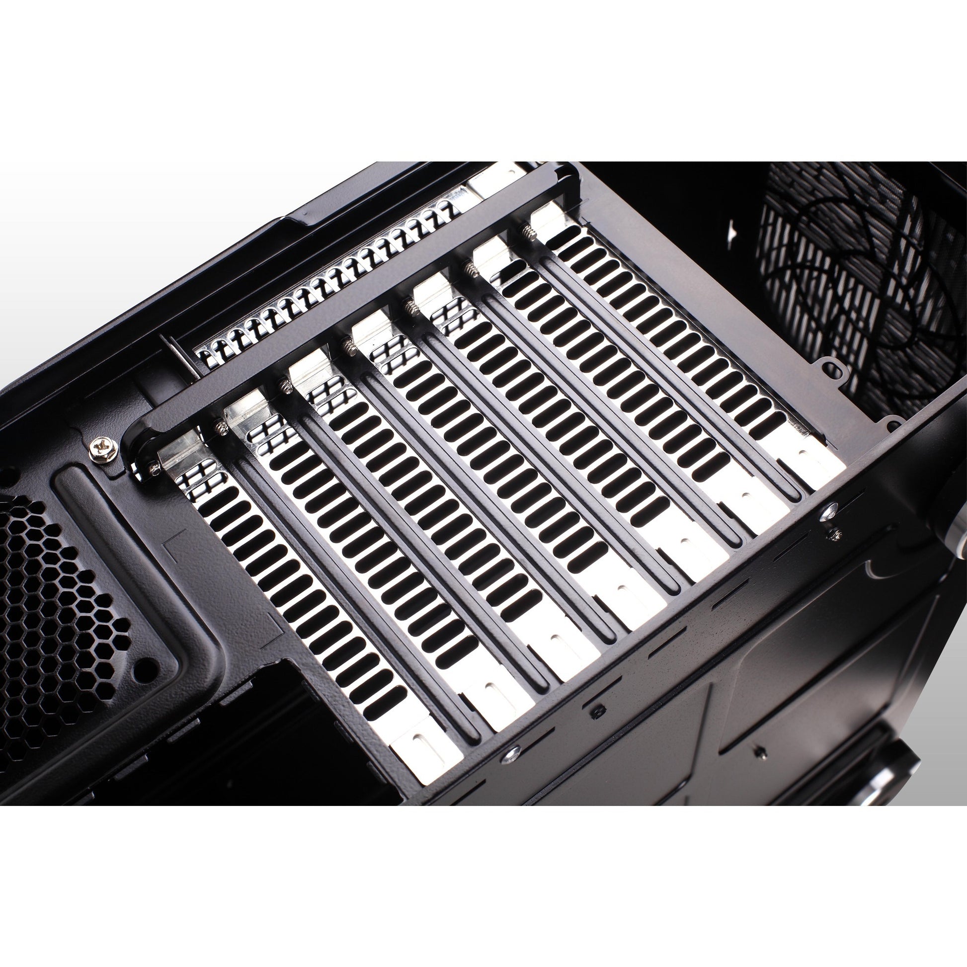 Silverstone grandia gd07b htpc behuizing (zwart | 2x usb-a)