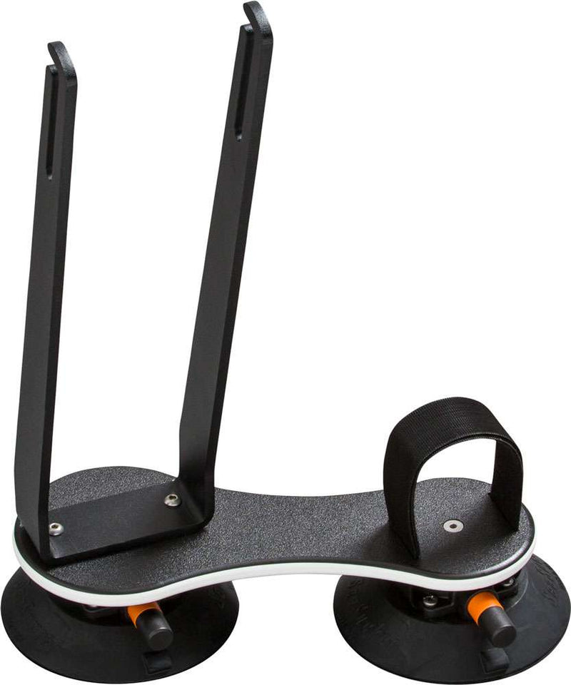 Seasucker flight deck front wheel holder upgrade for roof rack