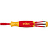 Wiha schroevendraaier met bitmagazijn liftup electric (rood geel, incl. 6 slimbits)