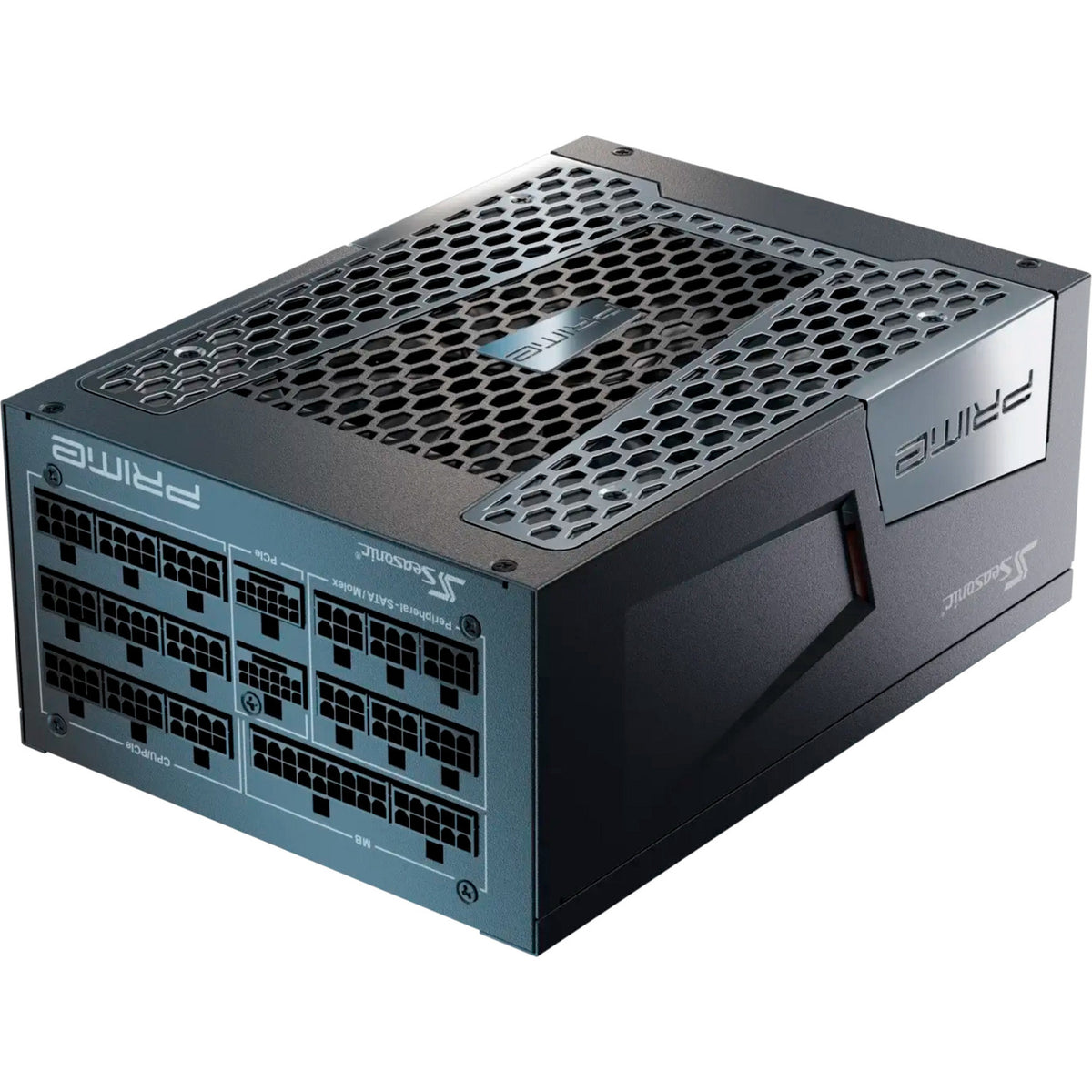 Seasonic prime tx-1600 modulaire 1600 watt voeding (zwart, 2x 12v-2x6, 6x pcie)