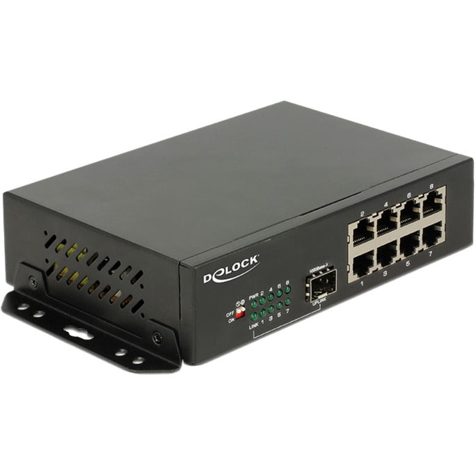 Delock gigabit ethernet switch 8 port + 1 sfp