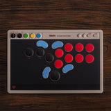 8bitdo arcade controller (grijs rood, 2.4 ghz bluetooth usb, nintendo switch 1 + 2, pc) - afbeelding 24