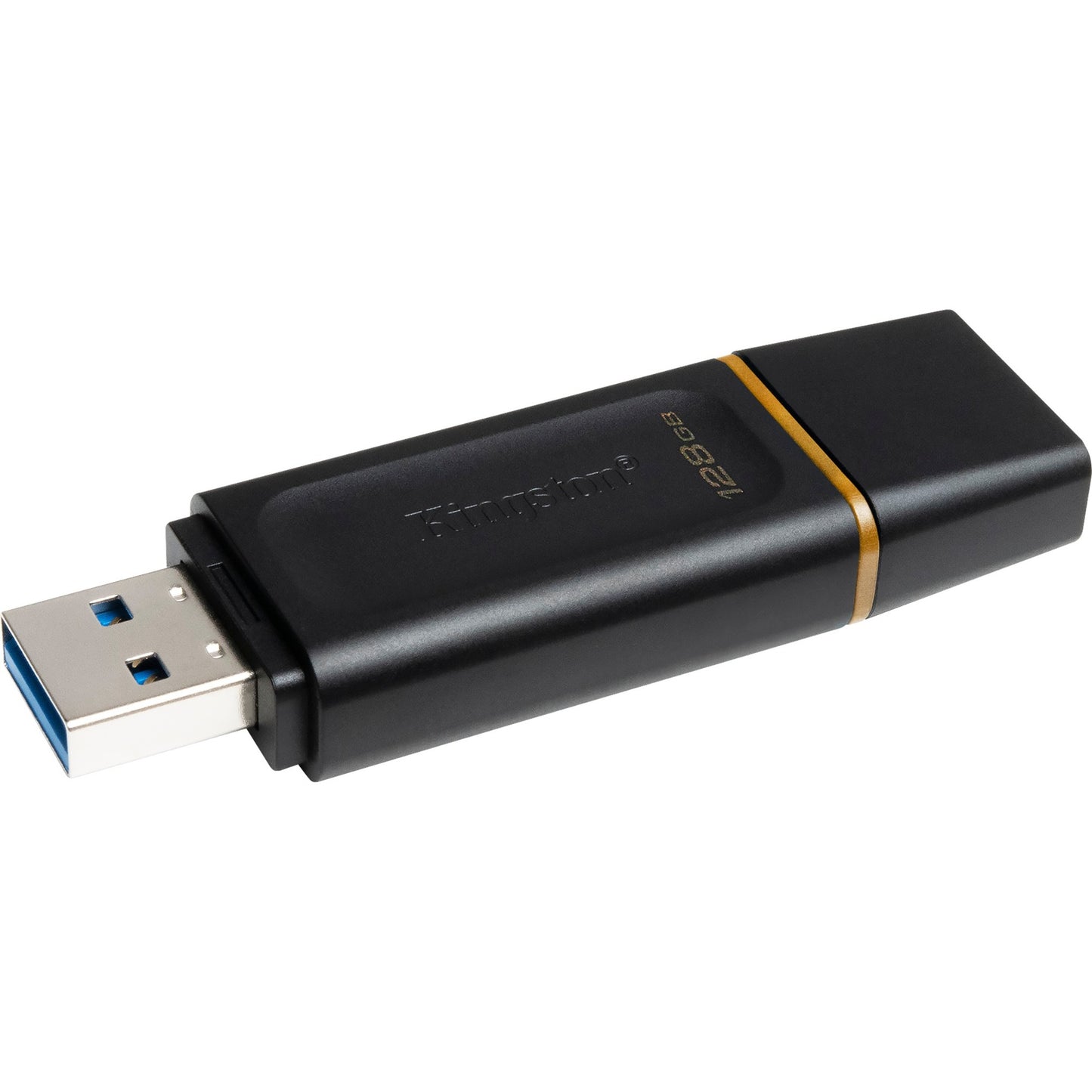 Kingston datatraveler exodia 128 gb usb-stick (zwart geel, dtx 128gb)
