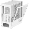 Deepcool ch560 digital midi tower behuizing (wit | 1x usb-a | 1x usb-c | rgb | tempered glass)