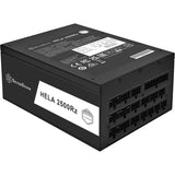 Silverstone hela 2500r 2500 watt voeding (zwart, 4x 12v-2x6, 7x pcie) - afbeelding 5